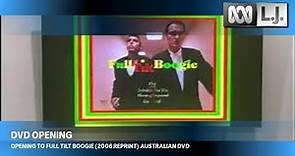 Opening to Full Tilt Boogie (2006 reprint) Australian DVD