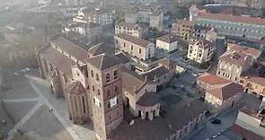 Asti, Italy. The City Tour by Drone