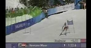 Herman Maier Nagano 1998 Winter Olympics Downhill Crash,Slalom gigant Winner