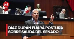 ¿Qué está pasando con Alejandro Díaz Durán y su puesto en el Senado?