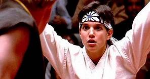 "Karate Kid" (HD) -- Best scene -- 'Crane Kick' (1984, original)
