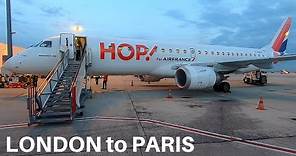 AIR FRANCE HOP! EMBRAER 190 | London - Paris