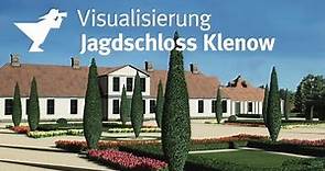 Visualisierung Jagdschloss Klenow (heute Schloss Ludwigslust) - Studenten in Klenow
