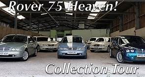 The ULTIMATE Rover 75 Collection Tour - In-depth - Launch Car, PPD, MG ZT V8 and More!