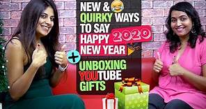 Fun & Quirky Ways To Wish Happy New Year 2020 | Learn English Greetings & Wishes For The New Year