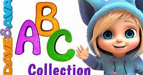 😀 ABC Song | Nursery Rhymes and Baby Songs from Dave and Ava 😁
