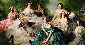 【4K】弗朗兹·夏维尔·温特哈特Franz Xaver Winterhalter，肖像油画欣赏。