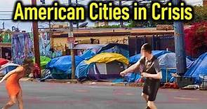 American Cities in Crisis due to Poverty and Homelessness