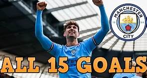 John Stones - All 15 Goals for Manchester City so far - 2016-2024