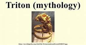 Triton (mythology)