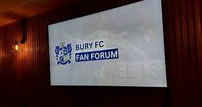 Fan Forum - Dave McNabb & Tim Lees | Interviews | Bury FC