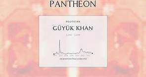 Güyük Khan Biography - Third Great Khan of the Mongol Empire