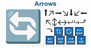 Emoji Meanings Part 43 - Arrows | English Vocabulary