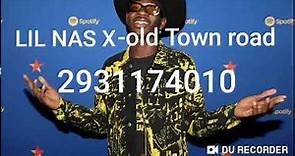 Lil nas x -old Town road roblox id