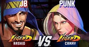 SF6 ▰ JB (Rashid) vs PUNK (Cammy) ▰ High Level Gameplay