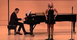Maggie Bera in Concert with Andrew Lippa "Pulled" from The Addams Family @TXST University 2015