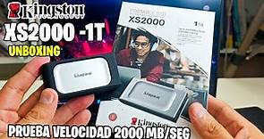 Kingston SX2000 SSD: La Unidad SDD más pequeña y más veloz (Speed Test 2000 MB/Seg )