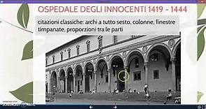 Brunelleschi e l'Ospedale degli Innocenti