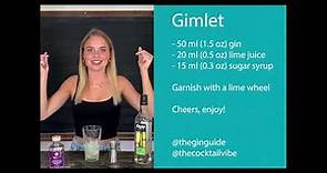 How to Make a Gimlet - Cocktail Recipe
