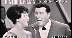 GIA MAIONE with LOUIS PRIMA & SAM BUTERA & THE WITNESSES in 1962