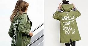 Melania discusses her controversial jacket