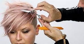 Pixie Haircut Tutorial Plus Bonus Pink Hair Color How To