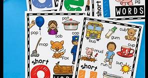 Free CVC Words Activities and  Worksheets for Kindergarten  — Keeping My Kiddo Busy