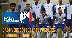 CABO VERDE DESCE TRÊS POSIÇÕES NO ‘RANKING’ DA FIFA
