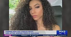 Former Miss USA Cheslie Kryst dies after jumping from Manhattan building
