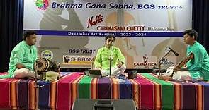 Madras Music Season | Brahma Gana Sabha | 2023_12_27