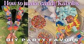 Party Candy Kabobs to Try | DIY Party Favors & Treats | Candy Kabobs for Parties!!