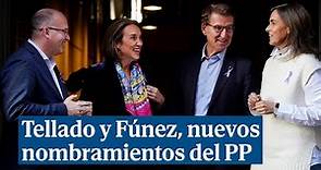 Miguel Tellado, nuevo portavoz del PP en el Congreso y Carmen Fúnez, 'número tres' del partido