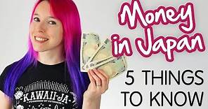 MONEY IN JAPAN: Credit Cards, Exchanging Cash & ATMs