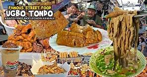 Filipino Street Food in “UGBO TONDO MANILA” | Kanto FRIED RICE, LECHON KAWALI, TUMBONG SOUP!