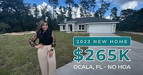 2023 Luxury AND Affordable New Home for under $265,000 in Ocala, FL | NO HOA | .25 ACRE | NO Carpets