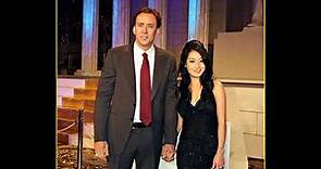 actor Nicolas Cage His former wife Alice Kim