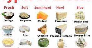 27 different types of cheese, their origin and uses - food and beverage service