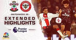 Southampton v. Brentford | PREMIER LEAGUE HIGHLIGHTS | 3/15/2023 | NBC Sports
