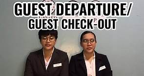 Hotel Check-Out Procedure| FRONT OFFICE OPERATIONS