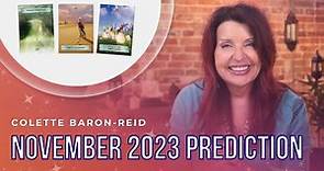 November 2023 Prediction✨ 15-Card Oracle Reading with Colette Baron-Reid