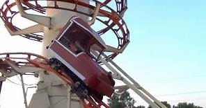Insane Toboggan Roller Coaster POV Little Amerricka Wisconsin