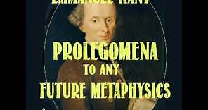 Prolegomena to Any Future Metaphysics by Immanuel KANT read by Various | Full Audio Book
