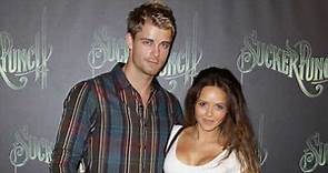 Luke Mitchell and his wife Rebecca Breeds