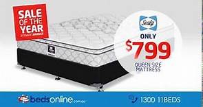 Beds Online Mattress Sale of the Year - TV Ad December 2016 (15s)