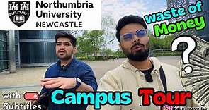 Northumbria University Newcastle | Campus Tour & Review | with Subtitles | Indie Traveller