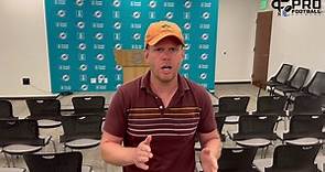 PFN’s Adam Beasley Gets Updated Ramsey Timeline at Dolphins Camp