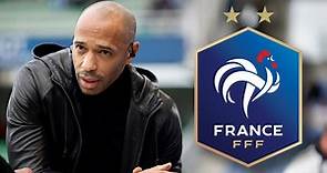 ¡La leyenda regresa a casa! Thierry Henry dirigirá a la Selección de Francia Sub 21