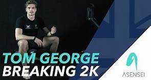 Tom George talks how to break the 2k rowing record at home