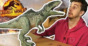 GIGANOTOSAURUS UNBOXING!! Jurassic World Dominion! - Review and Unboxing
