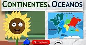 Vamos Aprender...Continentes e Oceanos (Aula Estudo do Meio de 1º Ciclo, em Português de Portugal)
